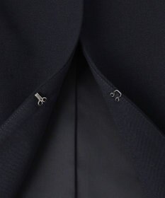 J.PRESS LADIES L 【洗える】T/Rアルガンシルク ノーカラー ジャケット