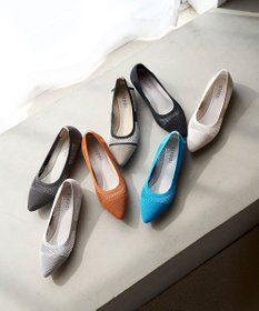 steppi 【洗える/撥水】パターンメッシュ パンプス