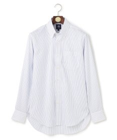 J.PRESS MEN 【PREMIUM PLEATS / 形態安定】スーピマコットンオルタネートストライプ  シャツ/B.D.