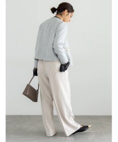 Te chichi 【セレモニーアイテム】ツイードノーカラージャケット