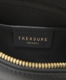 TOPKAPI 【TREASURE TOPKAPI】シュリンクレザー スクエア 2way ショルダー バッグ