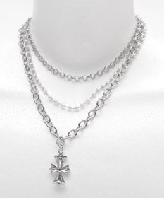 WEGO L3連クロスネックレス