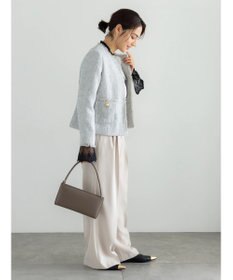 Te chichi 【セレモニーアイテム】ツイードノーカラージャケット