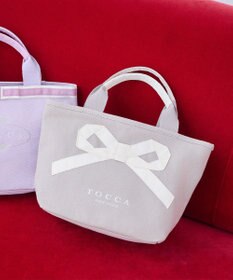 TOCCA 【選べる2種類のデザイン！】MEMORIES OF TOCCA CANVAS TOTE トートバッグ ベージュ系1