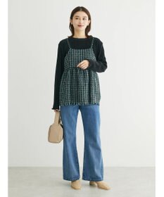 Green Parks ・ＥＬＥＮＣＡＲＥ　ＤＵＥ　ツイードバックリボンキャミ