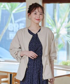 Tiaclasse 【新色追加・洗える】メモリーノーカラードロストブルゾン