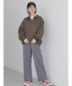 AMERICAN HOLIC 美・美・美あったかタックワイドパンツ