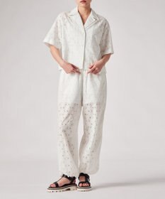 Paul Smith アイレットレース 半袖 シャツ