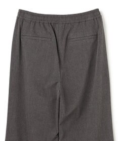 UNFILO 【セットアップ着用可/ウエストゴム】マイビューティ セミフレアパンツ