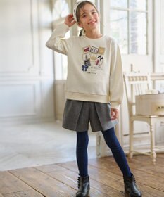 組曲 KIDS 【110-140cm】ロンドンスタンプ トレーナー