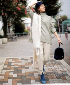 新色登場 Oggi Story Classy 掲載 ジョーゼット ジャージー ジョグパンツ Unfilo ファッション通販 公式通販 オンワード クローゼット