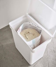 tower 密閉米びつ タワー 20kg 計量カップ付 ホワイト