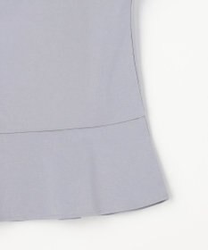 組曲 【先行予約・WEB限定】プレーティング天竺  ペプラムカットソー