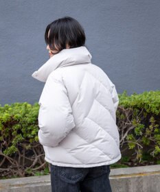 KWD 【日本製/高品質ダウン】STAND COLLAR DOWN BLOUSON ダウンブルゾン