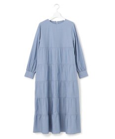 J.PRESS YORK STREET 【WOMEN】ティアード ワンピース