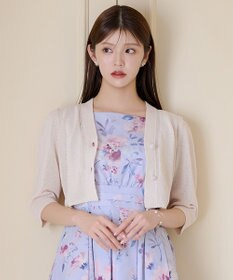 TOCCA 【鈴木ゆうかさん着用】SUGAR BITES ニットカーディガン ピンク系