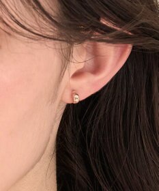 Phoebe 〈金属アレルギー対応〉リトルビーンセラミックポストピアス 小粒/ミニサイズ/小さい/定番