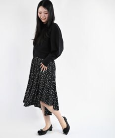 nouvelleRobe Oū 新色追加【本革・高反発】Ruffles ポインテッドトゥ ヒールパンプス