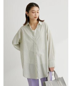 Green Parks ゆったり衿つきシャツ