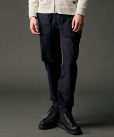 JOSEPH ABBOUD MOUNTAIN 【JAPANファブリック/2WAYストレッチ】ヴィンテージナイロンカルゼストレッチベイカー パンツ