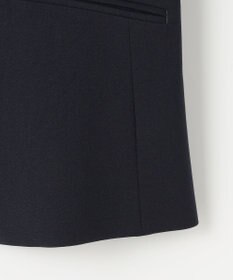 J.PRESS LADIES L 【洗える】T/Rアルガンシルク ノーカラー ジャケット