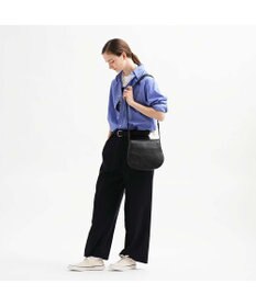 genten クオイオ ルウィド かぶせ付きショルダーバッグ