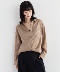 YECCA VECCA 3wayフレンチリネンシャツ