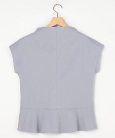 組曲 【先行予約・WEB限定】プレーティング天竺  ペプラムカットソー