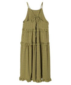 Green Parks ・Ｐｅｔｉｔ　Ｆｌｅｕｒ　カラーギンガムキャミワンピ