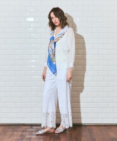 GRACE CONTINENTAL レースイージーパンツ