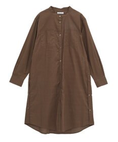 CRAFT STANDARD BOUTIQUE バンドカラーロングシャツチュニッ