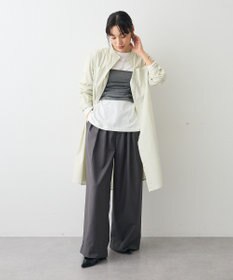 CRAFT STANDARD BOUTIQUE バンドカラーロングシャツチュニッ