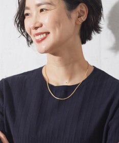 J.PRESS LADIES 【3way】ダブルリングラリエット ネックレス