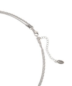 AMERICAN HOLIC 【ステンレス】モールライクチェーン２連ネックレス