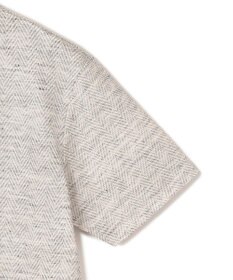 JOSEPH HOMME トップヘリンボンジャージー　クルーネックTシャツ