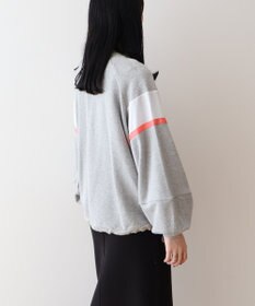 AMERICAN HOLIC 異素材ドロストラインスウェット