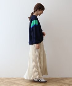 AMERICAN HOLIC 異素材ドロストラインスウェット