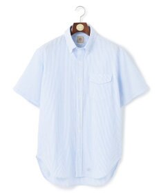 J.PRESS MEN 【WEB・一部店舗限定】シアサッカー 半袖シャツ / B.D.