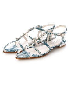 MODE ET JACOMO <MODE ET JACOMO>ポインテッドトゥTストラップサンダル