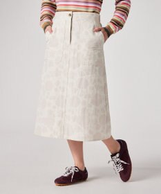 Paul Smith Perforated Floral ジャカード スカート