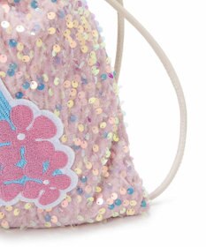 TOPKAPI 【TREASURE TOPKAPI】スパンコール エンブロイダリー刺繍 巾着 バッグ / ポーチ