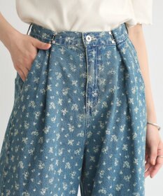 earth music&ecology タックホックデニムパンツ