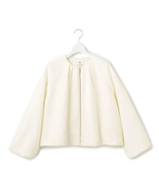 23区 S 【洗える】ジオメトリックジャカード ブルゾン