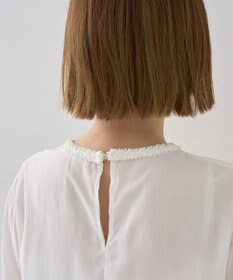 YECCA VECCA ブレードトリミングブラウス