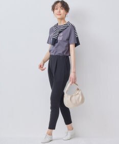 組曲 【接触冷感・吸湿冷感・UVカット】スタイルアップジャージー パンツ