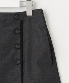 J.PRESS LADIES 【洗える・吸水速乾・接触冷感】リネンツイル スカート