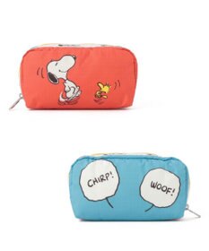 LeSportsac RECTANGULAR COSMETIC/スヌーピー＆パルレクタングラーコスメティック