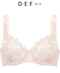 Wing ブラジャー Wing Lesiage 包みこむようなフィット感 安定感のあるつけごこち 肩にくいこみにくい ブラ PB3010 ウイング／ワコール