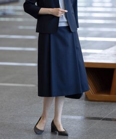 J.PRESS LADIES L 【セットアップ対応・洗える・UV加工・吸水速乾】OXIJEWELストレッチ スカート