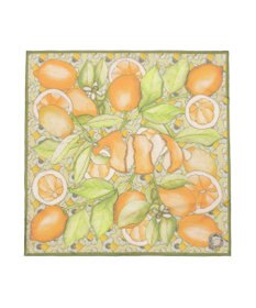 MOONBAT 【日本製】SWASH LONDON Citrus シルクツイルプリントスカーフ